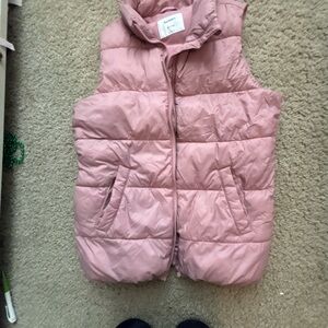 OshKosh B'gosh Light Pink Puffer Vest